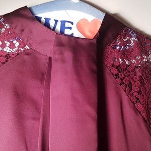Worthington Woman Burgundy Blouse 3x